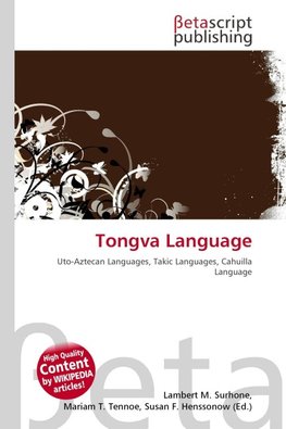 Tongva Language