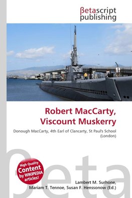 Robert MacCarty, Viscount Muskerry