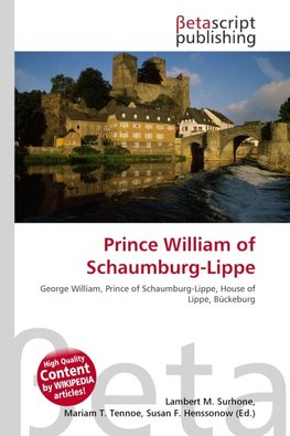 Prince William of Schaumburg-Lippe