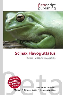 Scinax Flavoguttatus