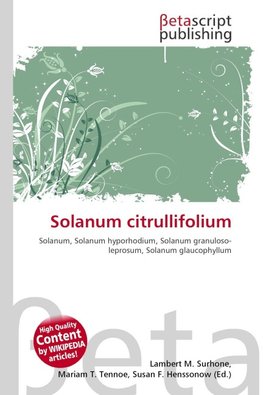Solanum citrullifolium