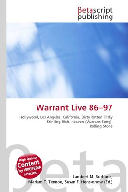 Warrant Live 86-97