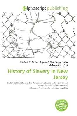 History of Slavery in New Jersey