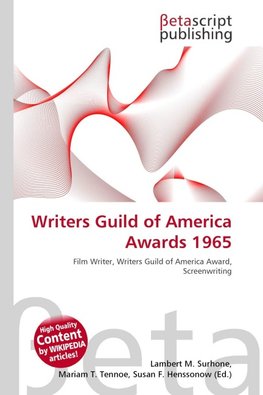 Writers Guild of America Awards 1965
