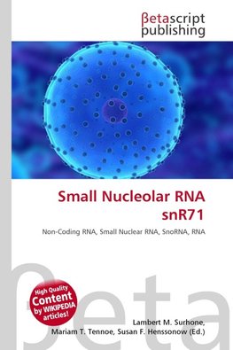 Small Nucleolar RNA snR71