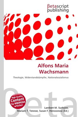 Alfons Maria Wachsmann