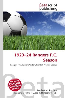 1923-24 Rangers F.C. Season