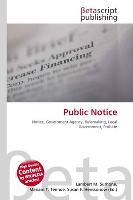 Public Notice