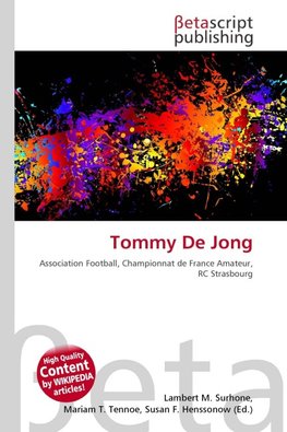 Tommy De Jong