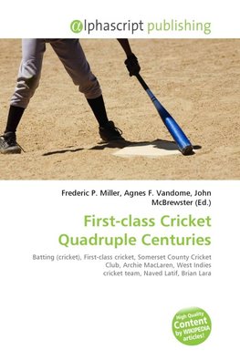 First-class Cricket Quadruple Centuries
