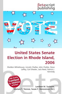 United States Senate Election in Rhode Island, 2006