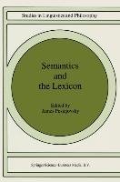Semantics and The Lexicon