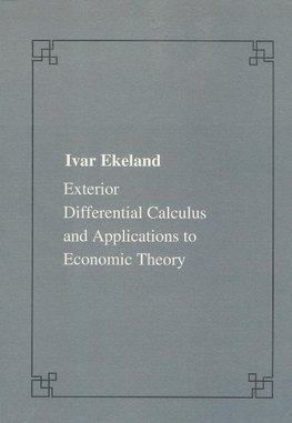 Exterior Differential Calculus and Applications to Economic Theory