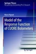 Model of the Response Function of CUORE Bolometers