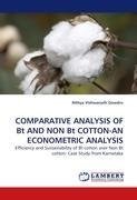 COMPARATIVE ANALYSIS OF Bt AND NON Bt COTTON-AN ECONOMETRIC ANALYSIS