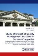 Study of Impact of Quality Management Practices in Services Companies