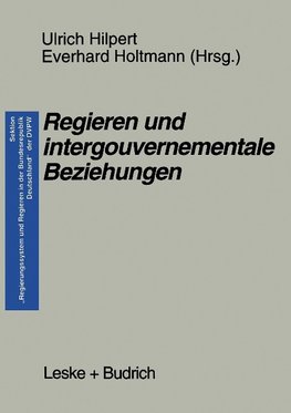 Regieren und intergouvernementale Beziehungen