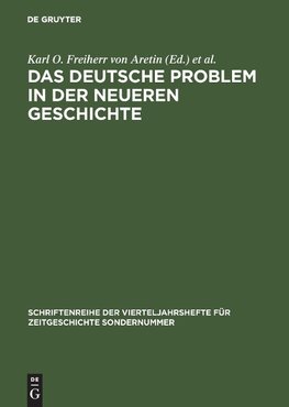 Das deutsche Problem in der neueren Geschichte