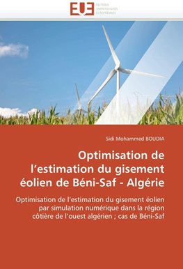 Optimisation de l estimation du gisement éolien de béni-saf - algérie