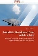 Propriétés électriques d''une cellule solaire