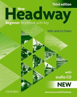 New Headway English Course Beginner Workbook with Key and CD