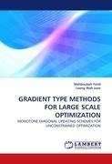 GRADIENT TYPE METHODS FOR LARGE SCALE OPTIMIZATION