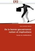 De la bonne gouvernance: notion et implications