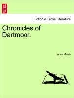 Chronicles of Dartmoor. Vol. I.