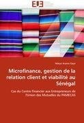 Microfinance, gestion de la relation client et viabilité au Sénégal