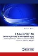 E-Government for development in Mozambique