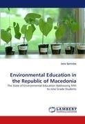 Environmental Education in the Republic of Macedonia
