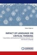 IMPACT OF LANGUAGE ON CRITICAL THINKING
