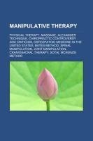 Manipulative therapy