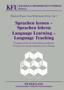 Sprachen lernen - Sprachen lehren- Language Learning - Language Teaching