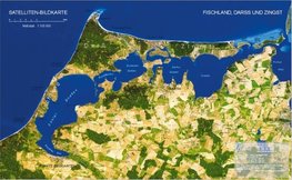 Landschaften aus dem Weltraum Fischland, Darss und Zingst Satellitenbildkarte 1:100.000