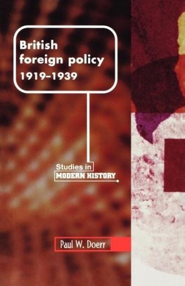British foreign policy, 1919-1939