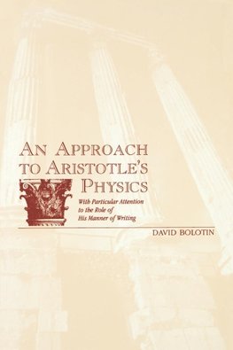 An Approach to Aristotle's Physics