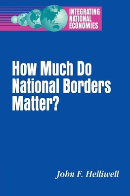 How Much Do National Borders Matter?