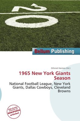 1965 New York Giants Season
