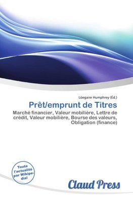 Prêt/emprunt de Titres
