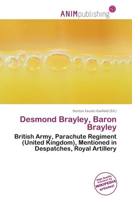 Desmond Brayley, Baron Brayley