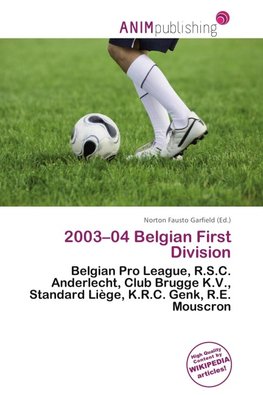 2003-04 Belgian First Division