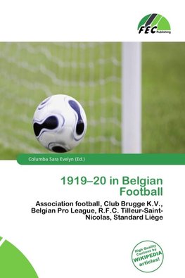 1919-20 in Belgian Football