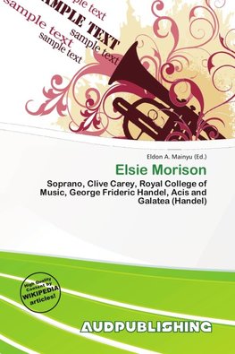 Elsie Morison