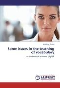 Some issues in the teaching of vocabulary