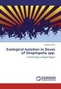 Ecological Isolation in Doves of Streptopelia spp.