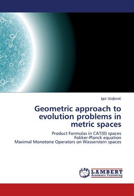 Geometric approach to evolution problems in metric spaces