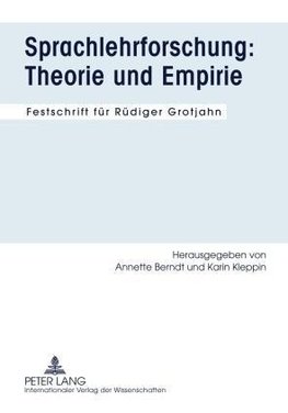 Sprachlehrforschung: Theorie und Empirie