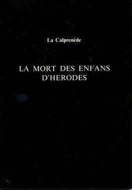 La Mort des Enfans d'Herodes