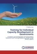 Training for Individual Capacity Development in Governments